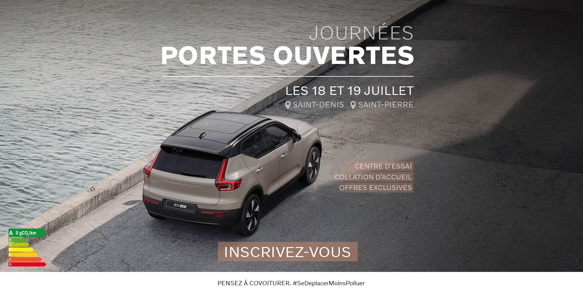 Journées portes ouvertes Volvo Réunion - 18 et 19 juillet 2025