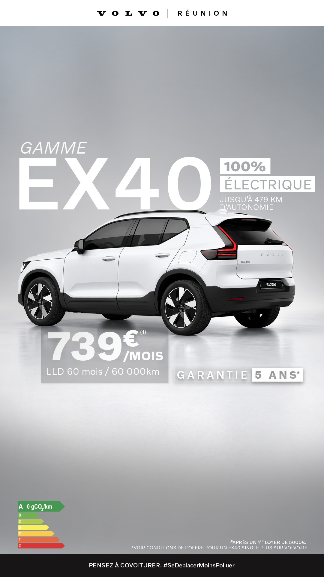 Volvo EX40 - Vignette volvo.re (Volvo Réunion)